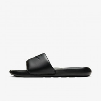 Мужские тапочки Nike W Victori One Slide черного цвета. Изготовлен из прочного и. . фото 4