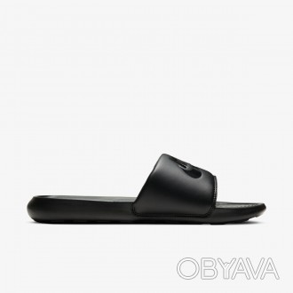 Мужские тапочки Nike W Victori One Slide черного цвета. Изготовлен из прочного и. . фото 1