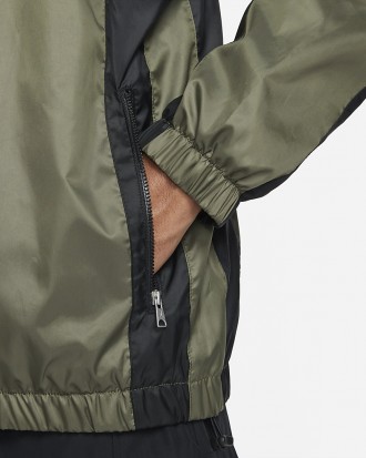Эта куртка Jordan Essentials защитит вас в дороге. Эта ветровка с молнией во всю. . фото 5