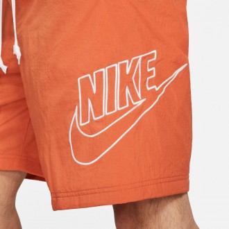 Шорты Nike Sportswear Alumni из легкой мятой ткани с сетчатой ​​подкладкой для у. . фото 3