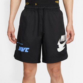 Мужские шорты Nike Sea Sportswear Essentials черного цвета из ткани идеально под. . фото 2