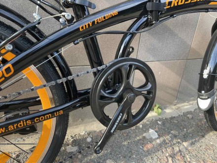 Велосипед складной CROSSRIDE 20 FLD ST "CITY FOLDING" Оранжевый 2021
Надежность . . фото 7