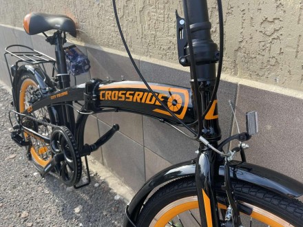 Велосипед складной CROSSRIDE 20 FLD ST "CITY FOLDING" Оранжевый 2021
Надежность . . фото 8