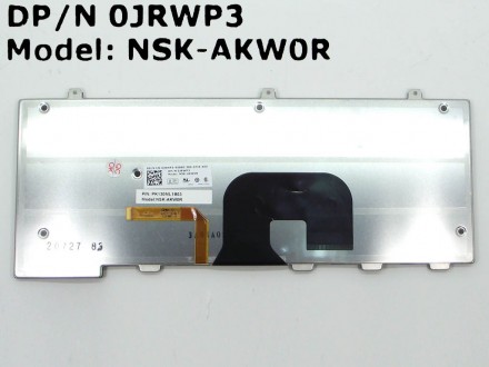 Клавиатура подходит к ноутбукам:
DELL Alienware M14x
Совместимые партномера: 
NS. . фото 3