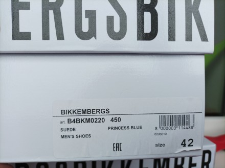 Кросівки Bikkembergs, розмір 42 з США.
Комбіновані — замша та текстиль.
. . фото 13