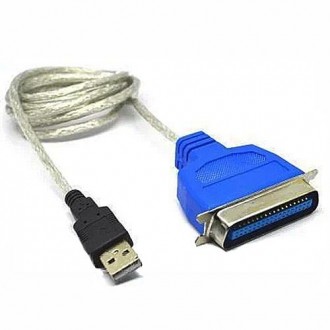 Шнур к принтеру штекер USB - штекер LPT IEEE36 1284, 1.5м. Киев. фото 1 Шнур к принтеру штекер USB - штекер LPT IEEE36 1284, 1.5м. Киев. фото 1