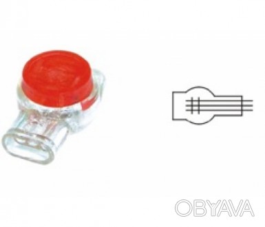 Скотч-лок изолированный с гелем тип К3 (100шт) Q100, Red, 100шт/уп
. . фото 1