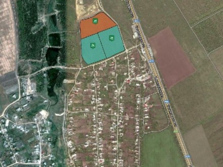 Земельный участок общей площадью 2,7 Га, расположенный по границе села Дачное. 
. . фото 3