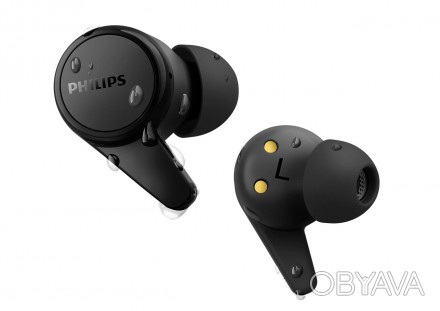 Philips Навушники TAT1207 True Wireless IPX4 Чорний
