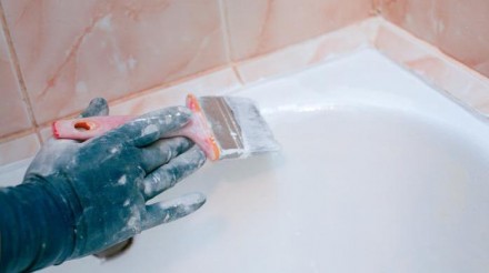 Емаль акрилова Plastall Small для реставрації ванни 900г колір Синій
Двокомпонен. . фото 10