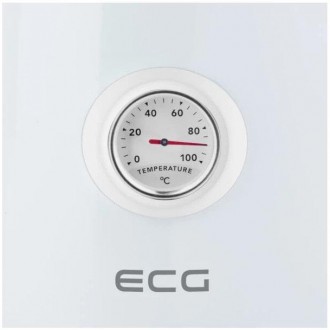 Стильный электрический чайник с индикатором температуры воды ECG RK 1700 Magnifi. . фото 6