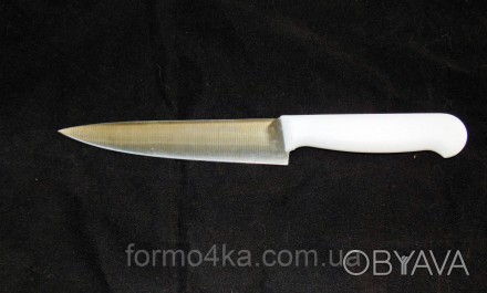 Кухонный нож с белой ручкой 6