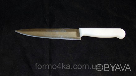 Кухонный нож с белой ручкой 7