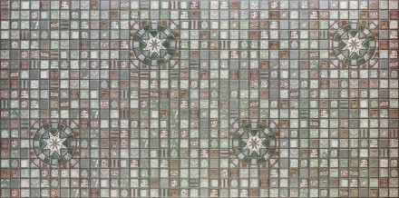 Водостойкие листовые ПВХ панели
мозаика «Медальон олива»
 
Код: 33с/4
 
	Размеры. . фото 4