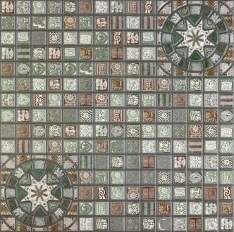 Водостойкие листовые ПВХ панели
мозаика «Медальон олива»
 
Код: 33с/4
 
	Размеры. . фото 3