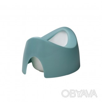 Горщик дитячий Tega Baby Teggi м'ятно-білий. . фото 1 Горщик Tega Baby Teggi - це спеціальний дизайн симетричної та ергономічної форми. . фото 1