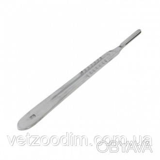 Опис товару Ручка скальпеля мала 12 см
Мала скальпельний ручка використовується . . фото 1