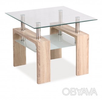 
Журнальний стіл Lisa D Дуб Сонома : стильна і сучасна модель від меблевої компа. . фото 1