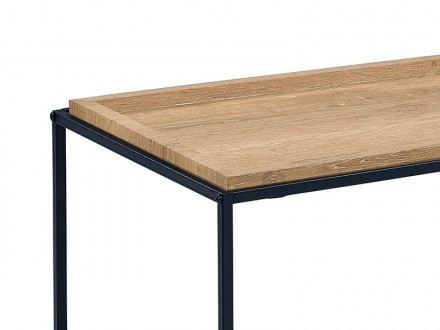 
Журнальний столик MERIDA A дуб / чорний 100x50 : стильна і сучасна модель від м. . фото 3