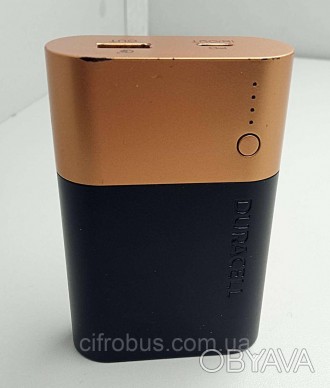 Универсальный внешний аккумулятор повербанк Б/У Duracell PB3x1TBCD 10050mAh