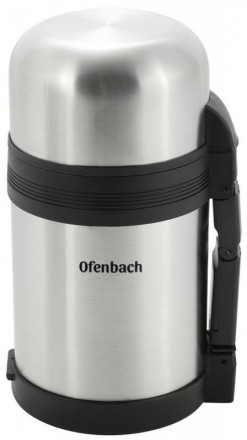 Чашка-термос Ofenbach, объем 380мл. Практичное решение для активного отдыха. Дво. . фото 4