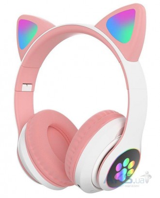 Беспроводные наушники CAT VZV-23M с кошачьими ушками Bluetooth с подсветкой Розо. Красноград. фото 1 Беспроводные наушники CAT VZV-23M с кошачьими ушками Bluetooth с подсветкой Розо. Красноград. фото 1