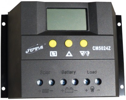 Контроллер заряда JUTA CM5024Z 50А 12/24 используется только для солнечных элект. . фото 7