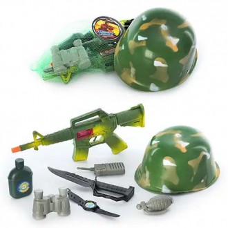 Іграшковий набір автомат з набором допоміжного спорядження Ігровий військовий на. . фото 3