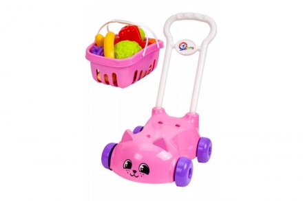 Іграшковий візок для супермаркету від ТехноК Іграшка "Візок для супермаркету" ві. . фото 3
