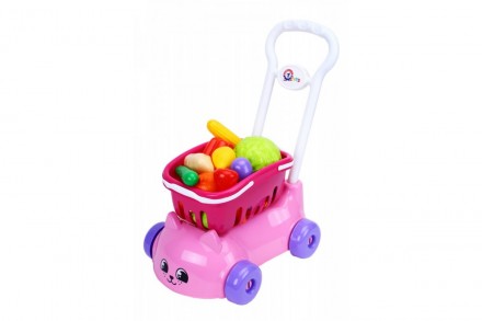 Іграшковий візок для супермаркету від ТехноК Іграшка "Візок для супермаркету" ві. . фото 2