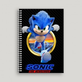 Блокнот А5 "Sonic" / Соник №3. Мелитополь. фото 1 Блокнот А5 "Sonic" / Соник №3. Мелитополь. фото 1