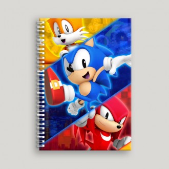 Блокнот А5 "Sonic" / Соник №5. Мелитополь. фото 1 Блокнот А5 "Sonic" / Соник №5. Мелитополь. фото 1