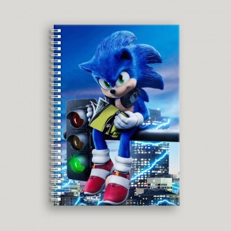 Блокнот А5 "Sonic" / Соник №15. Мелитополь. фото 1 Блокнот А5 "Sonic" / Соник №15. Мелитополь. фото 1
