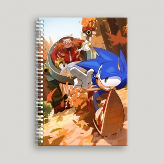 Блокнот А5 "Sonic" / Соник №20. Мелитополь. фото 1 Блокнот А5 "Sonic" / Соник №20. Мелитополь. фото 1