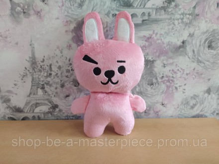 
Плюшевая мягкая корейская игрушка заяц COOKY Куки BT21 группы BTS талисман K-PO. . фото 2