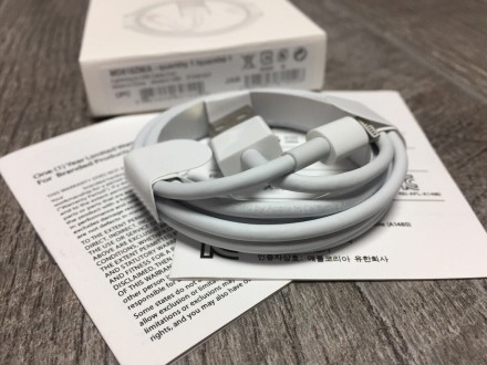 Кабель USB - Lightning для iPhone 5,5S, 5C, 6, 6S, 6 Plus, 7, 7S, 7 Plus, 8, 8 P. . фото 11