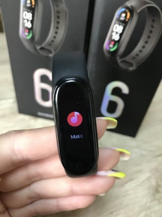 
Фітнес браслет Smart Band M6, Трекер, Крокомір, Пульс, Тиск, Годинник Смарт Бен. . фото 5