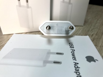 Блок живлення для iPhone 5W виготовлений із високоякісного пластику та призначен. . фото 5