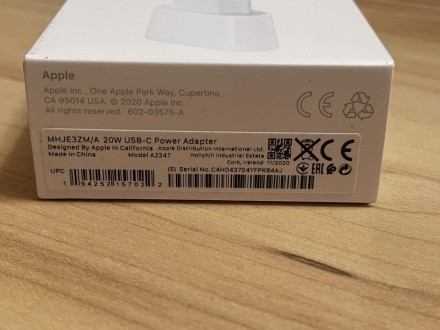 Швидка Зарядка, Адаптер USB-C 20W для iPhone забезпечує швидку і ефективну заряд. . фото 9