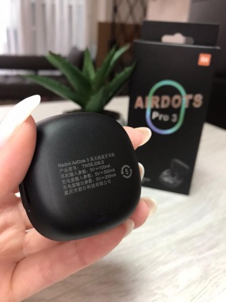 Бездротові навушники AirDots Pro 3 для Xiaomi Чорні
 
Характеристики:
Тип навушн. . фото 7