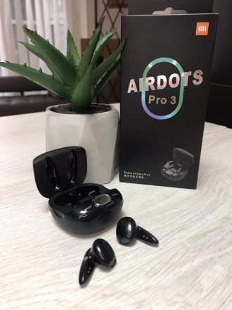 Бездротові навушники AirDots Pro 3 для Xiaomi Чорні
 
Характеристики:
Тип навушн. . фото 3