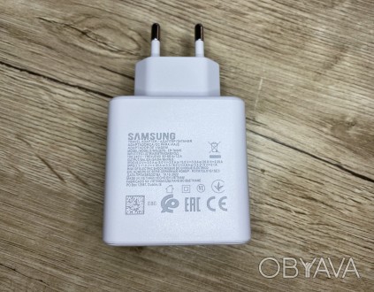 Адаптер для Samsung 45W зарядний пристрій із функцією швидкого заряджання — Supe. . фото 1