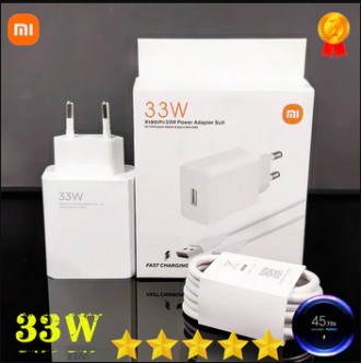 Зарядное устройство для Xiaomi Mi 33W Power Adapter + Кабель Type C (MDY-11-EZ)
. . фото 2