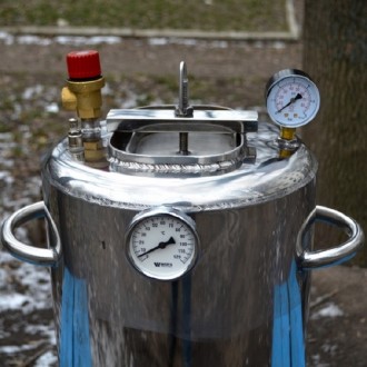 Автоклав огневой 21 банка с биметаллическим термометром

Автоклав изготовлен и. . фото 3