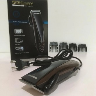 Надійна та якісна машинка для стриження волосся Geemy GM 813 допоможе створити с. . фото 9