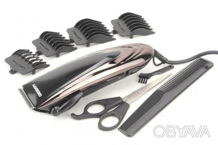 Надійна та якісна машинка для стриження волосся Geemy GM 813 допоможе створити с. . фото 1