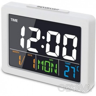 Настольные электронные часы GH-2000WJ - это эффектный и необходимый элемент диза. . фото 1
