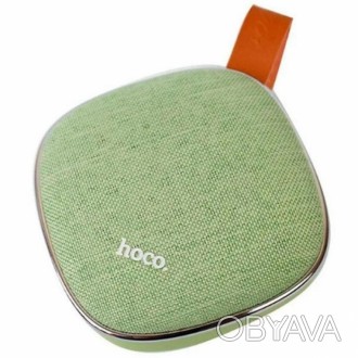 Hoco BS9 Light Textile Desktop Wireless Speaker – это стильный компактный девайс. . фото 1