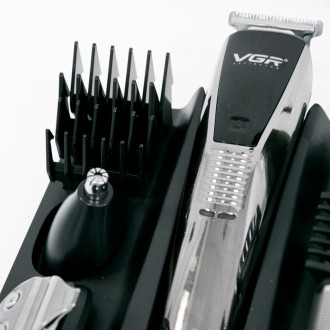 Машинка для стриження волосся VGR 
Машинка для стриження волосся бездротова VGR . . фото 8