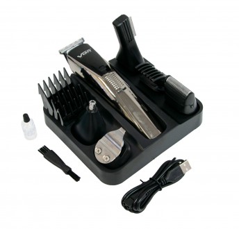 Машинка для стриження волосся VGR 
Машинка для стриження волосся бездротова VGR . . фото 10